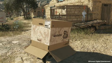 metal gear solid phantom pain how to use cardboard box|phantom pain cardboard box.